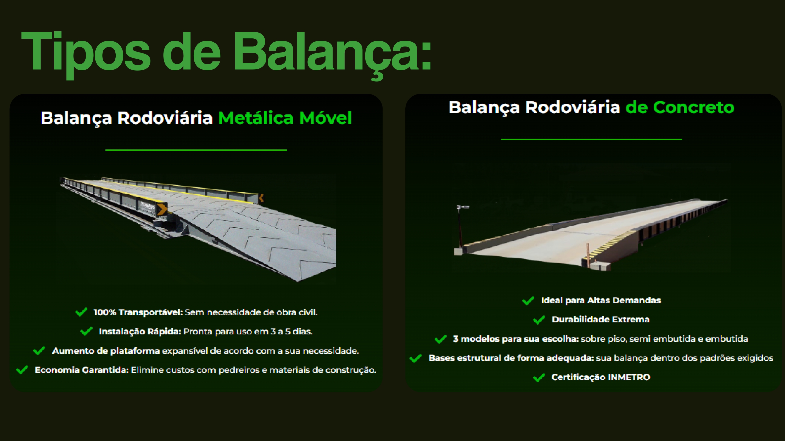 Balança rodoviária Sannagro em operação